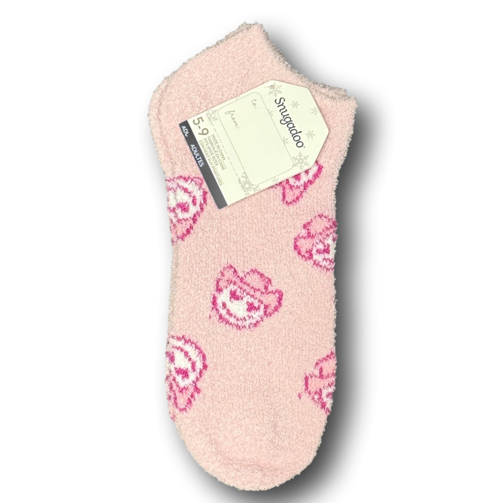 3/$15 Cowgirl Emoji Funny Novelty Low Cut Cozy Fashion Socks - NWT
